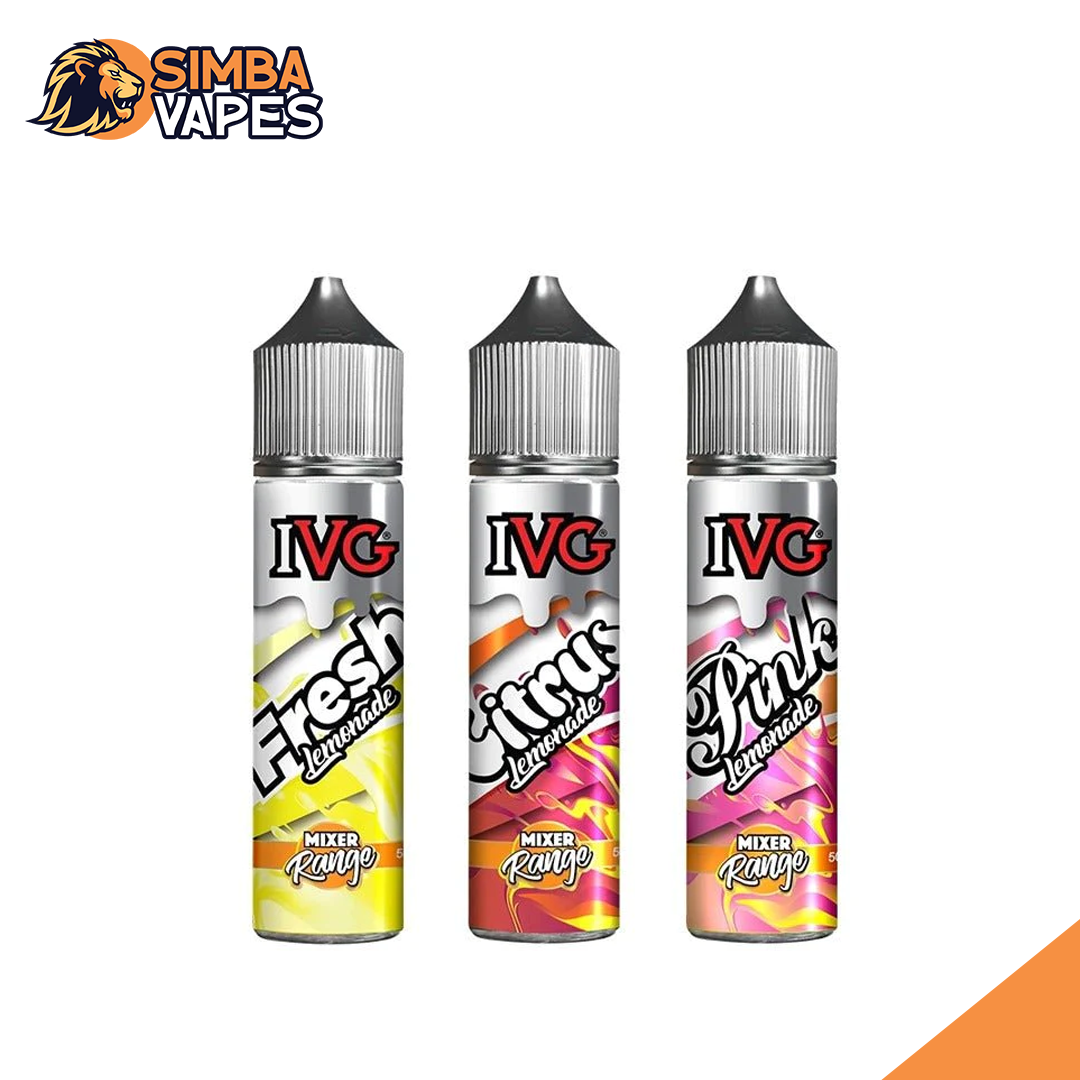 IVG Mixer Range 50ml Shortfill (Pack Of 10)