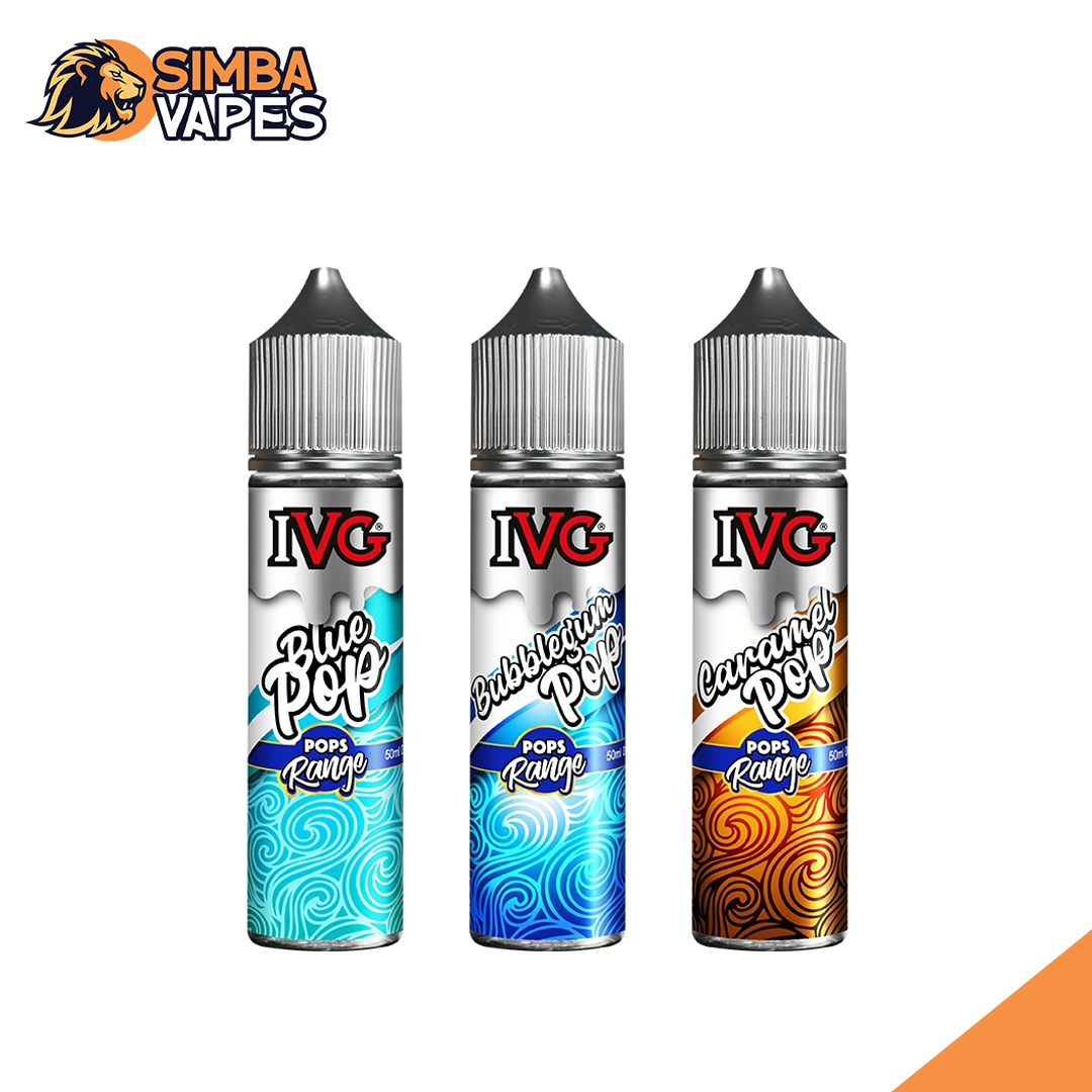 IVG Pop Range 50ml Shortfill (Pack Of 10)