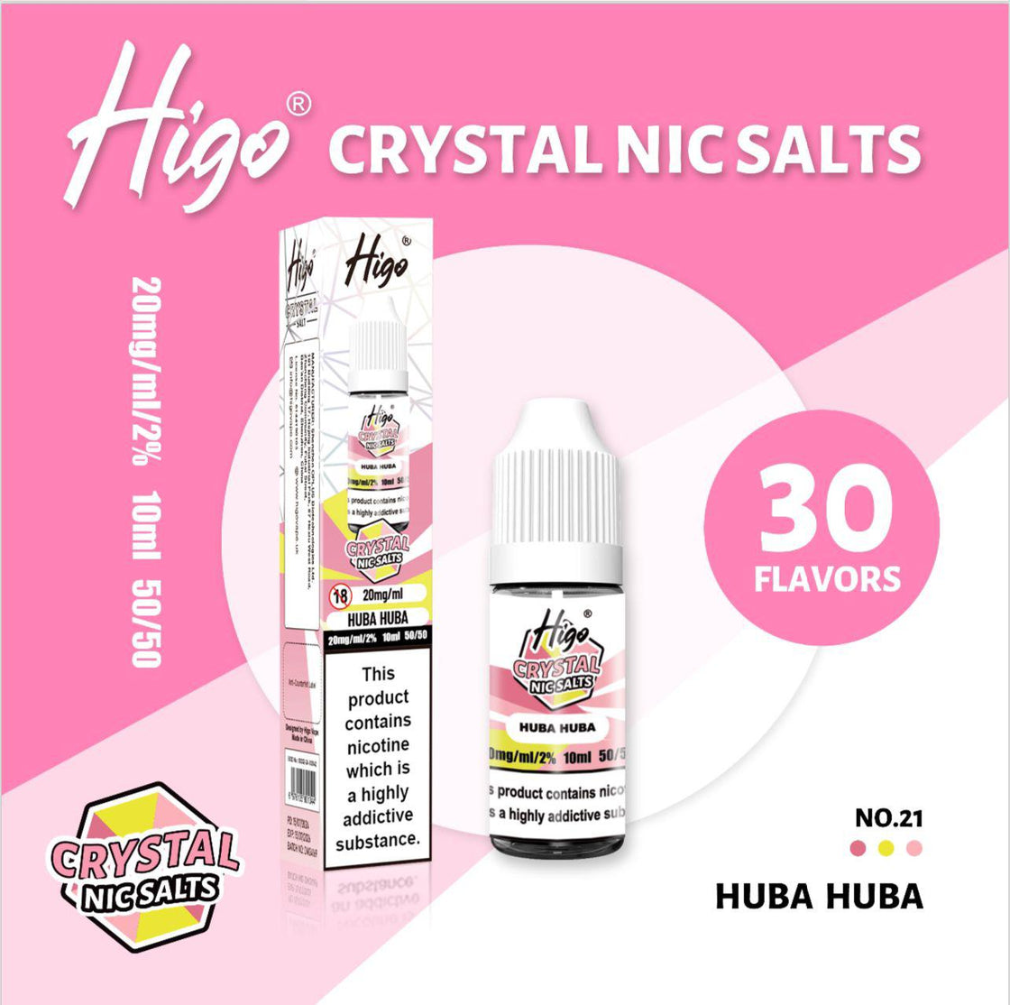 Higo Crystal Nic Salts (Box of 10)