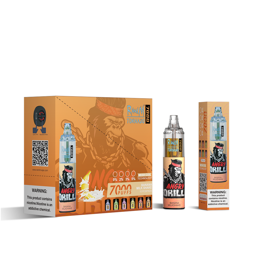 RAndM Tornado 7000 Puffs Disposable Vape (Box of 10)