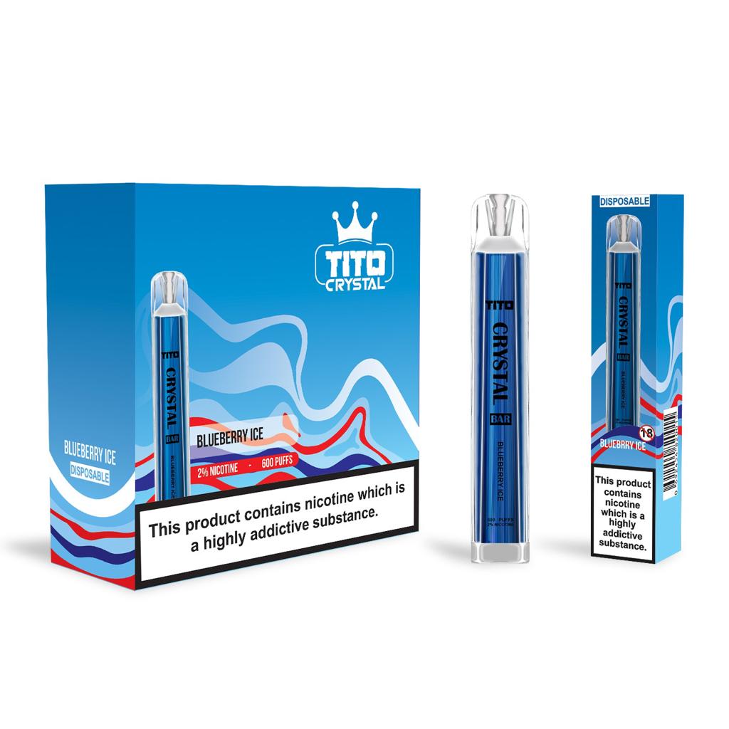 Tito Crystal Bar 600 Puffs Disposable Vape