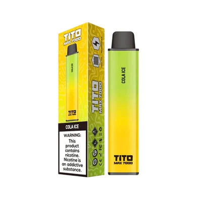 Tito Max 7000 Disposable Vape Pod Device Pack of 10