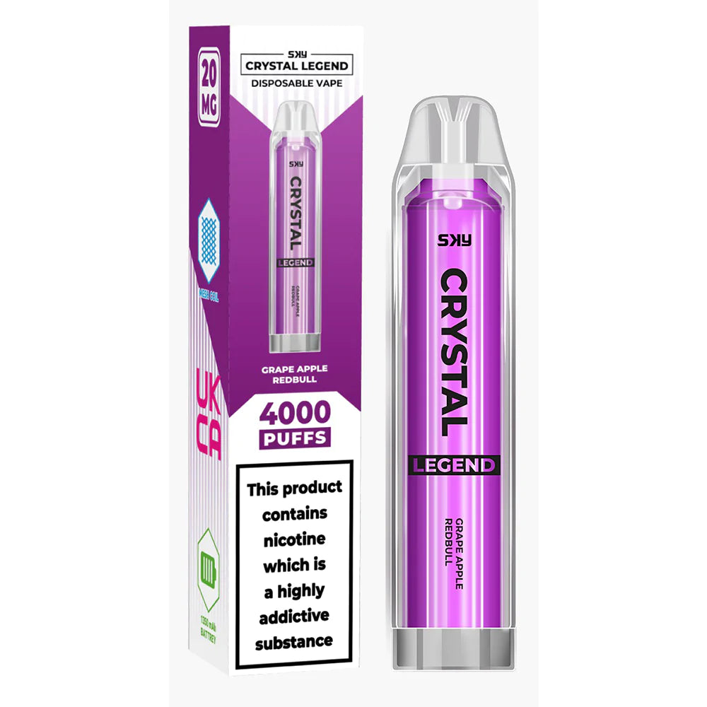 Crystal Legend 4000 Puffs Disposable Vape