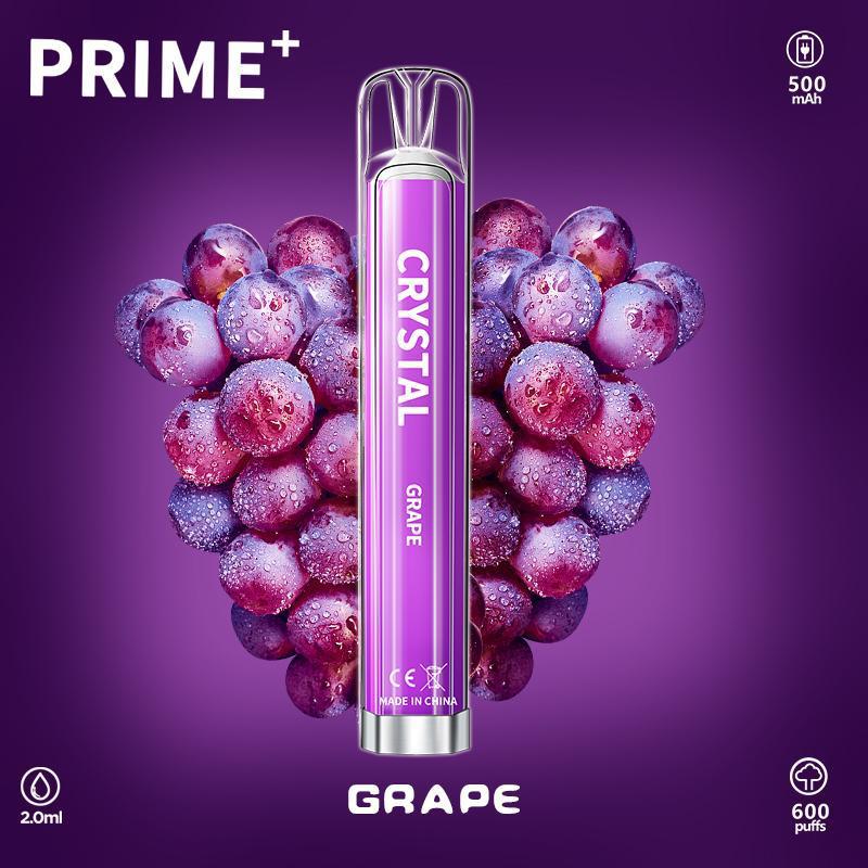 Crystal Prime Plus 600 Puffs Pack of 10