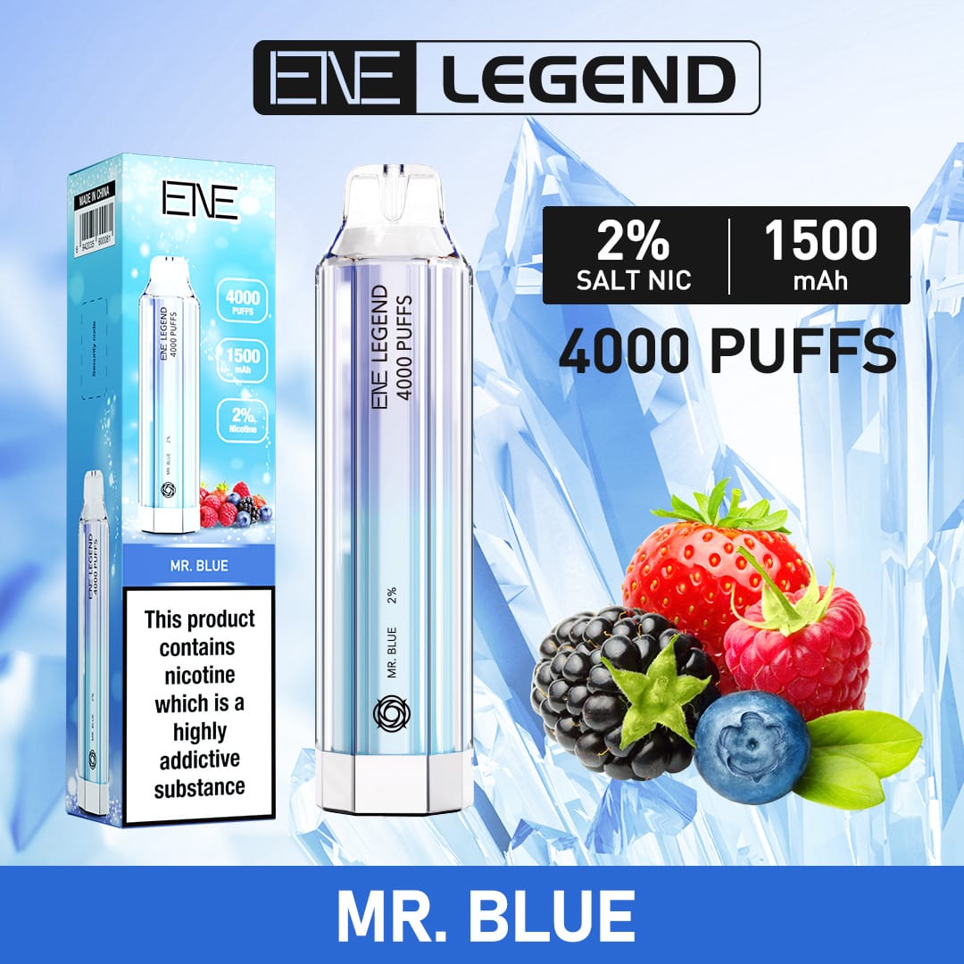 Elux ENE Legend 4000 Puffs Disposable Vape - (Pack of 10)