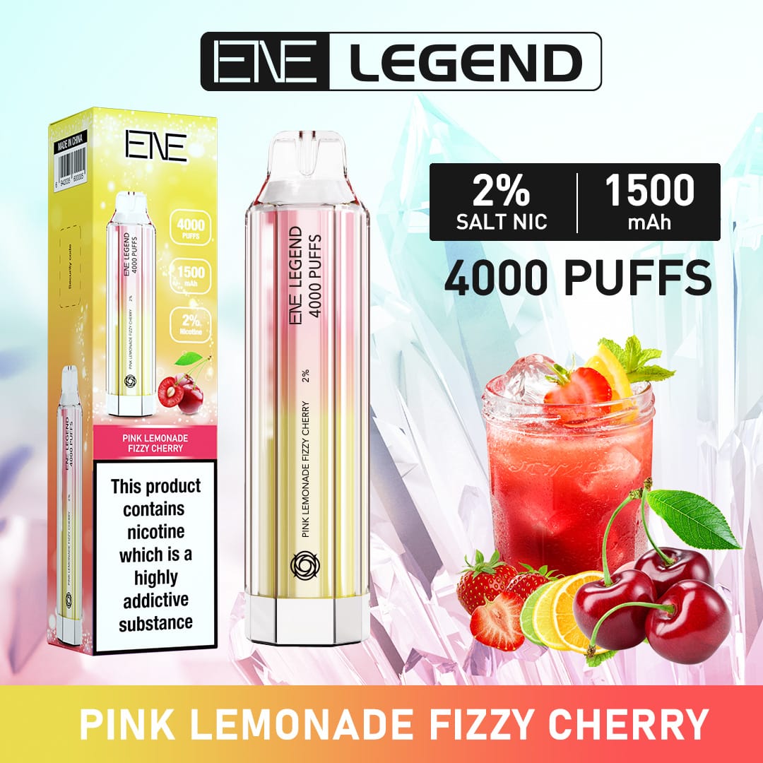 Elux ENE Legend 4000 Puffs Disposable Vape - (Pack of 10)