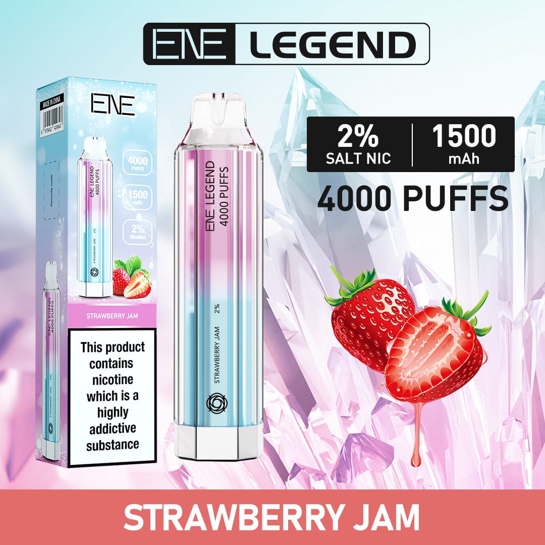 Elux ENE Legend 4000 Puffs Disposable Vape - (Pack of 10)