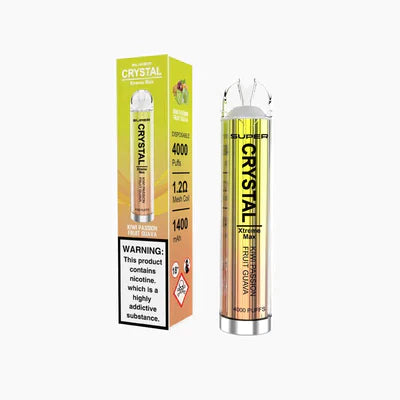 Super Crystal Xtreme Max 4000 Disposable Vape Pod Pack of 10