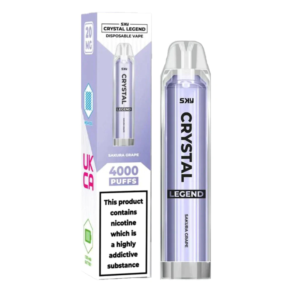 Crystal Legend 4000 Puffs Disposable Vape