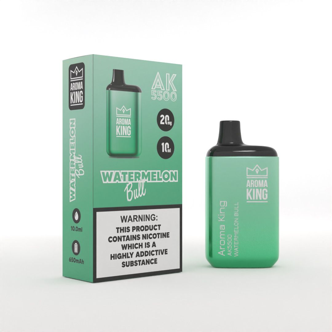 Aroma King AK5500 Metallic Disposable Vape Pod - simbavapes