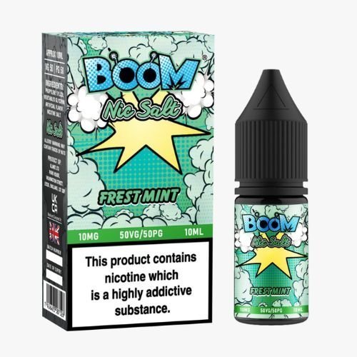 Boom Nic Salts 10ml E-liquids - Box of 10 - simbavapes