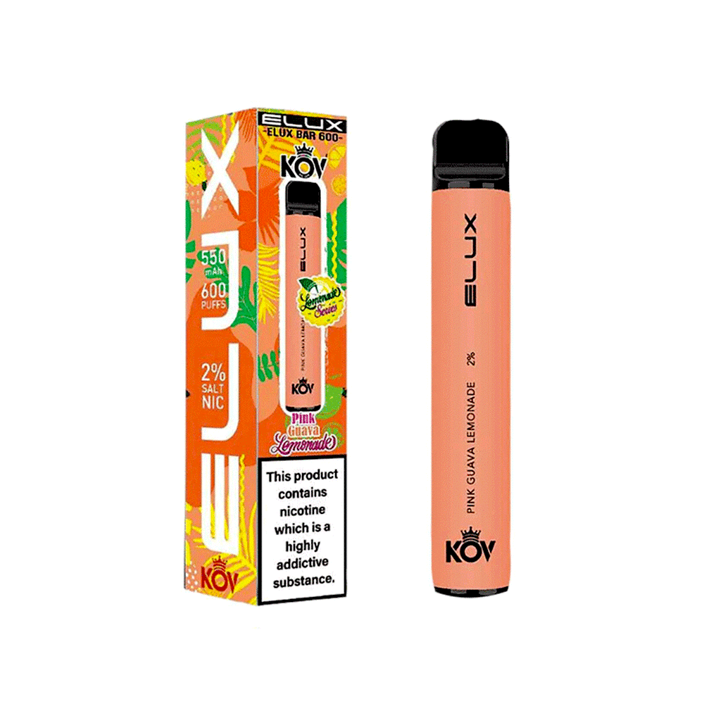 ELUX KOV Lemonade Series 600 Disposable Vape Pod - simbavapes