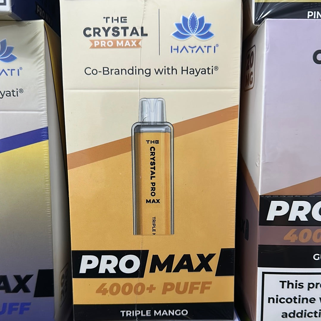 Hayati Pro Max 4000 Puffs Disposable Vape