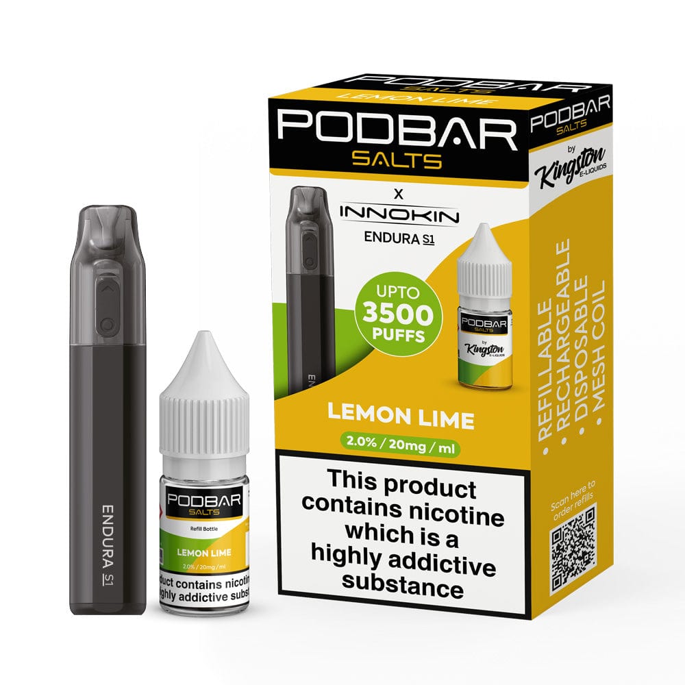 Podbar Salts + Innokin Endura S1 Pod Kit - Box of 5 - #Simbavapes#