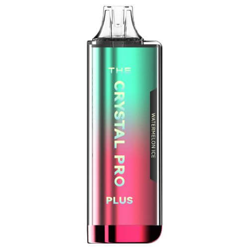 The Crystal Pro Plus 4000 Disposable Vape Pod Kit Box of 10 - Watermelon Ice -Vapeuksupplier